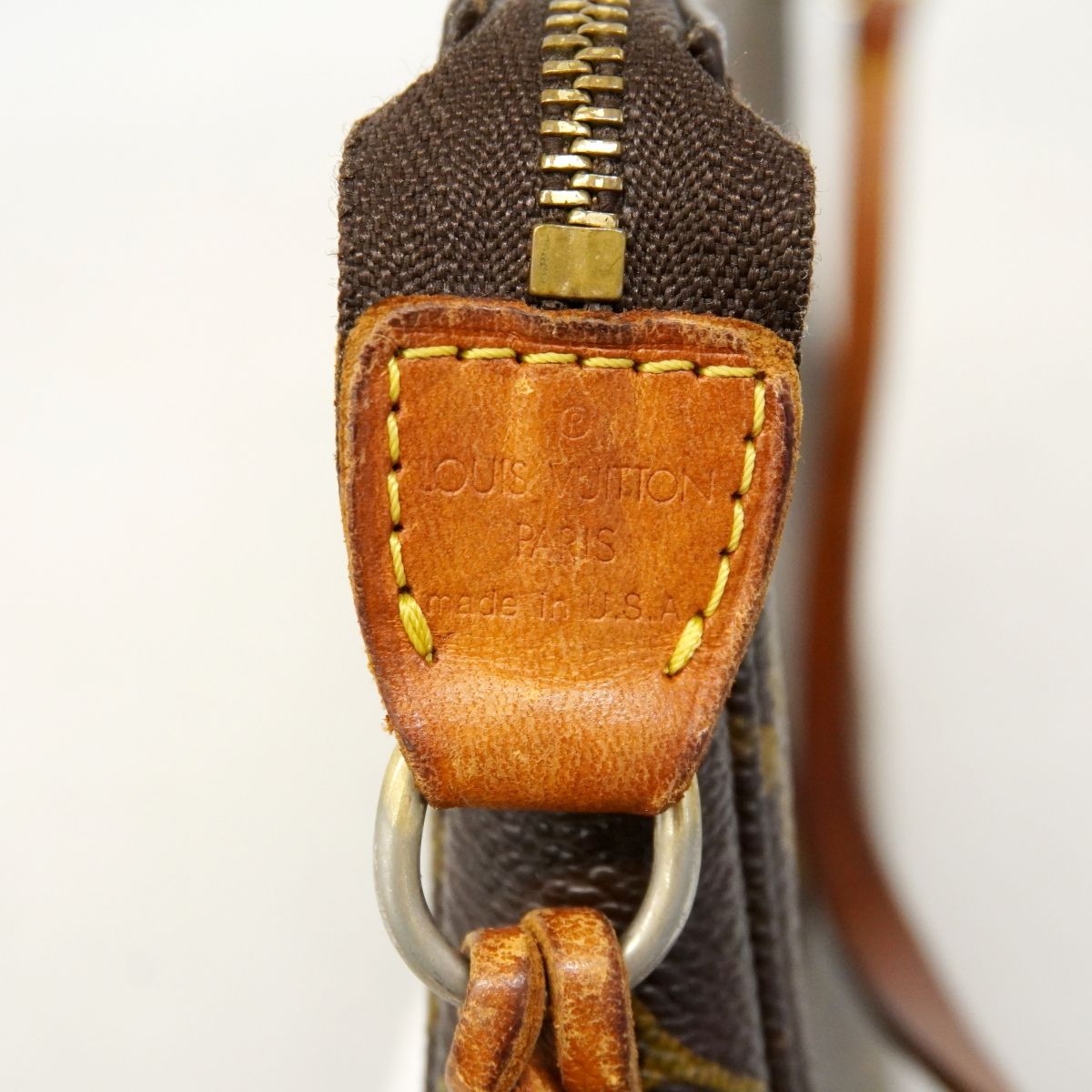 Louis Vuitton Pouch Monogram Pochette Soir Brown — view 5