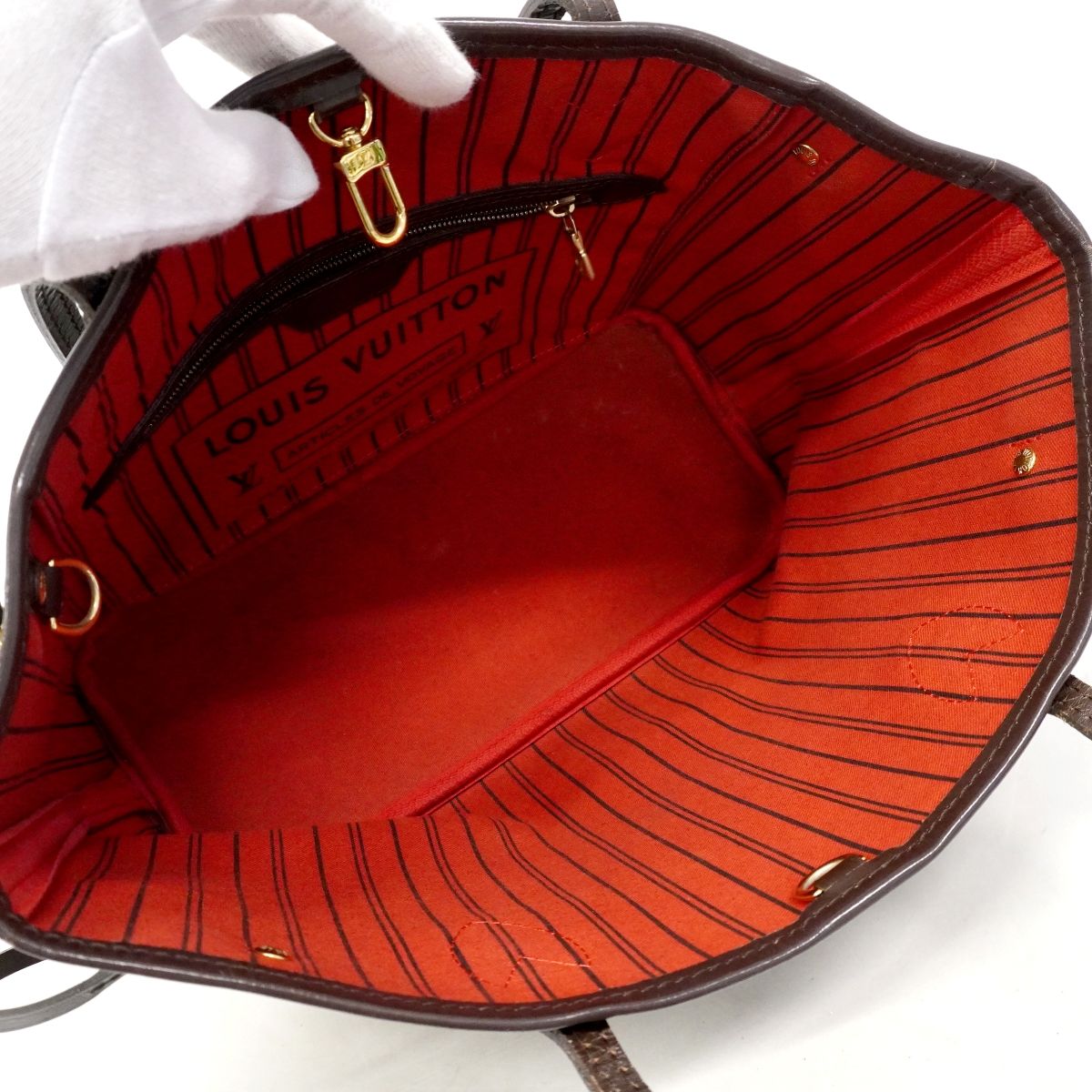 Louis Vuitton Tote Damier Neverfull PM Ebene — view 4