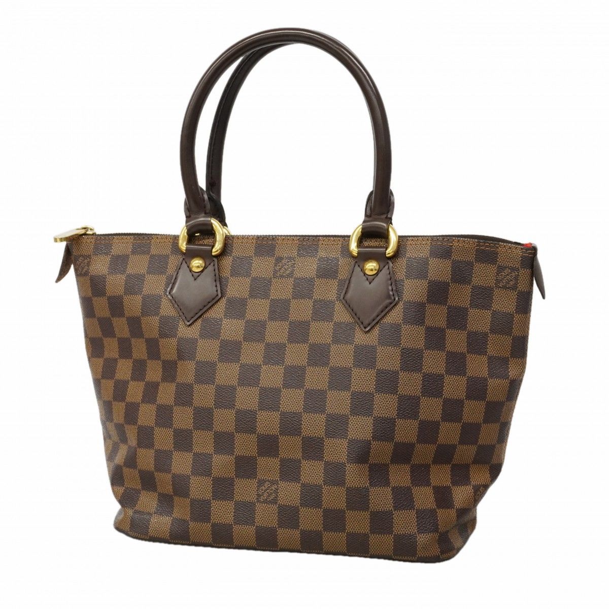 Louis Vuitton Handbag Damier Saleya PM Ebene