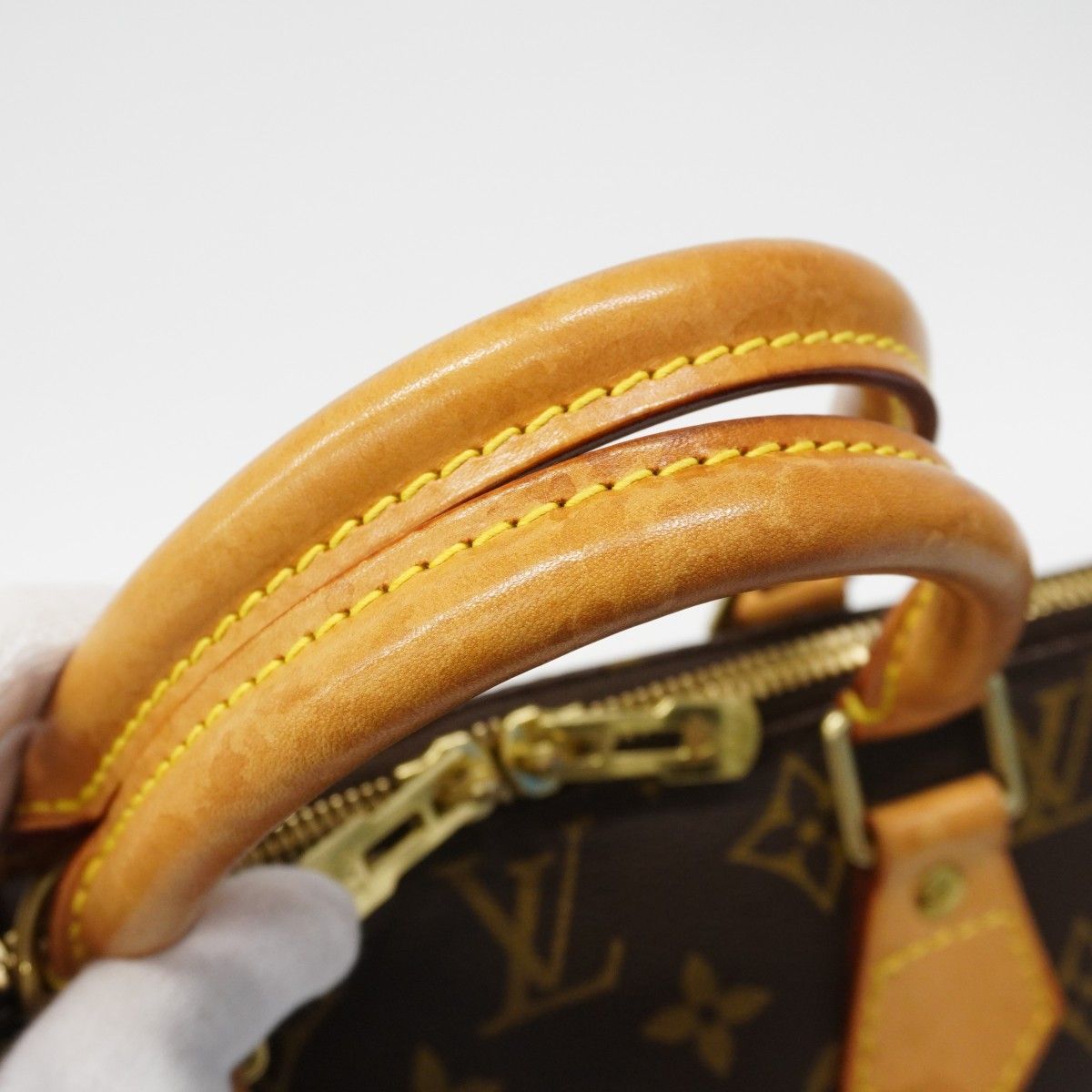 Louis Vuitton Handbag Monogram Alma Brown — view 7