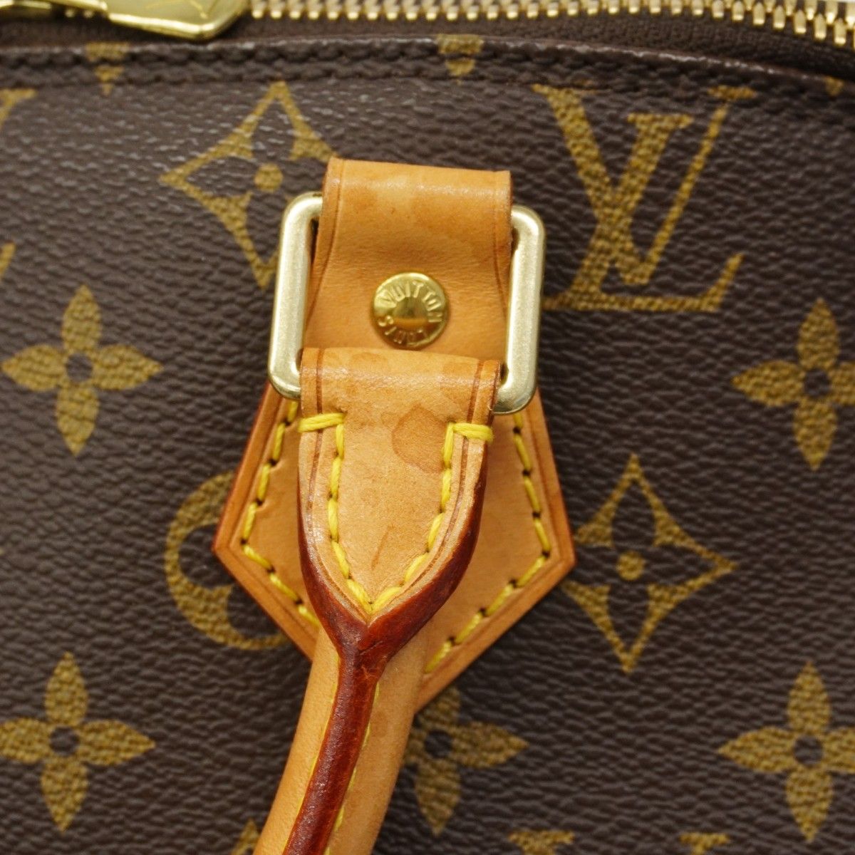 Louis Vuitton Handbag Monogram Alma Brown — view 8