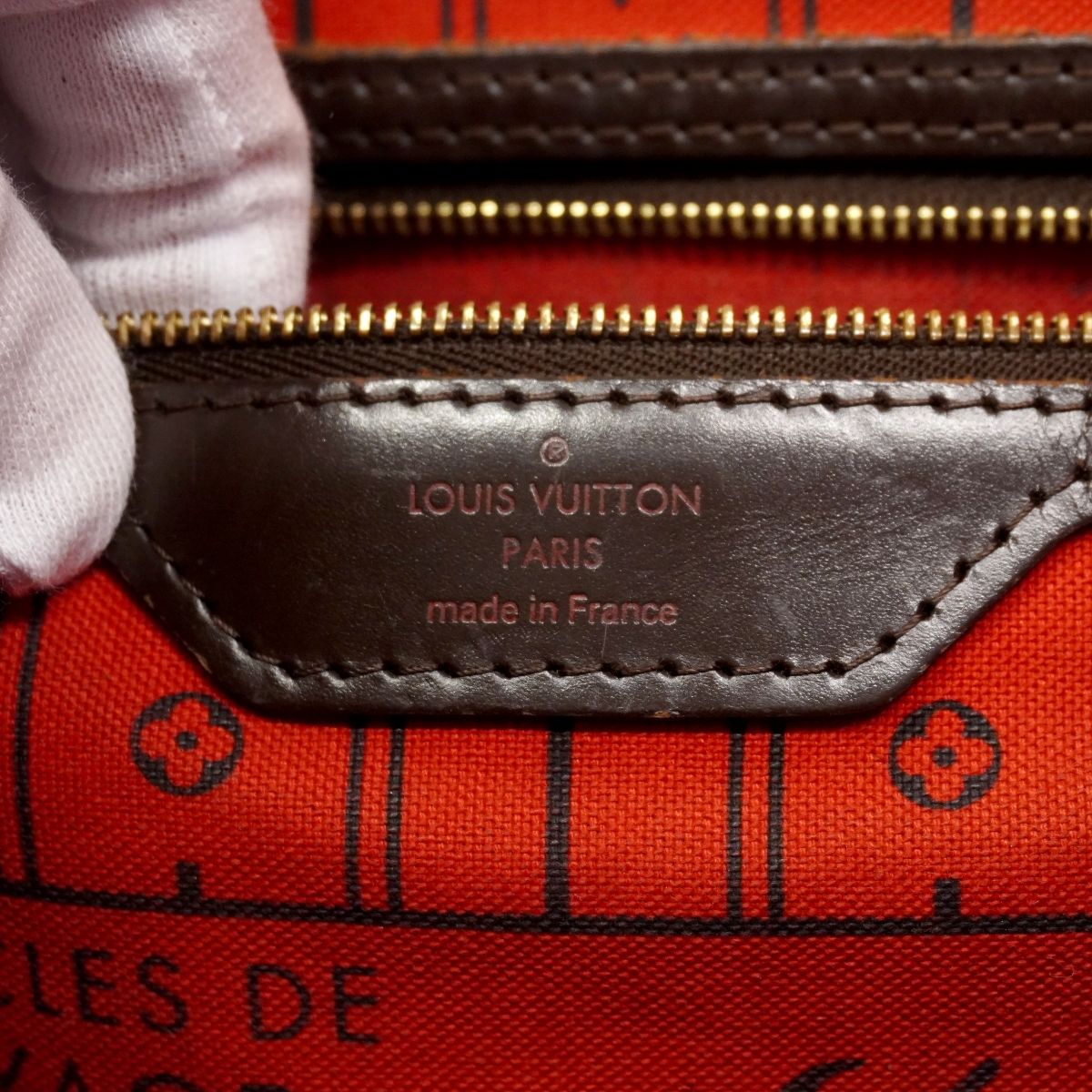 Louis Vuitton Tote Damier Neverfull MM Ebene — view 5