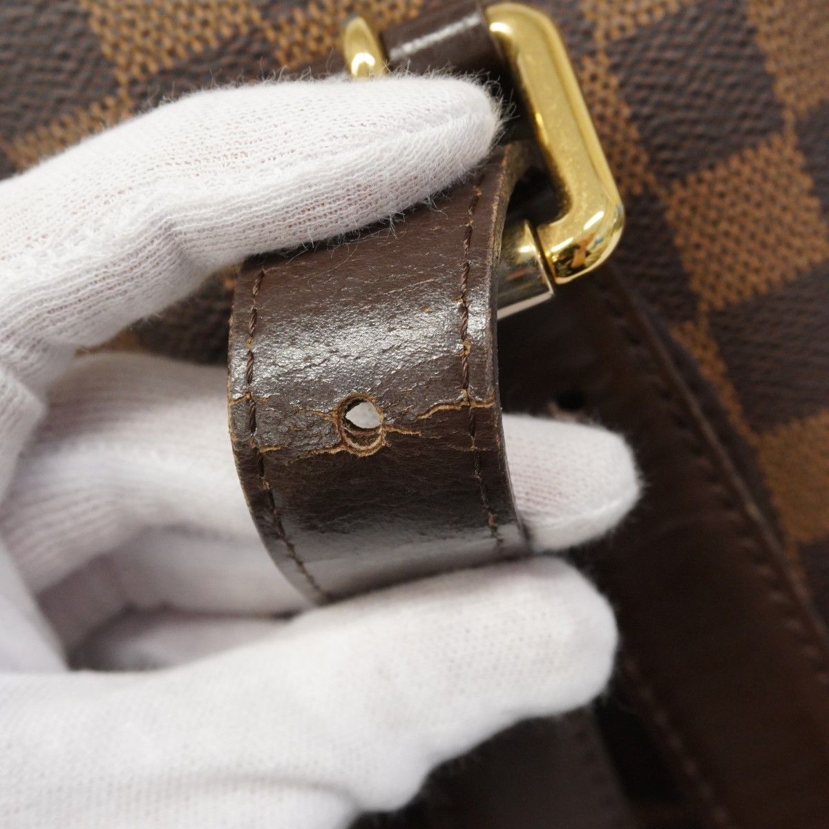 Louis Vuitton Tote Damier Hampstead MM Ebene — view 8
