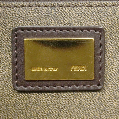 Fendi Tote Zucca Brown Gold — view 5