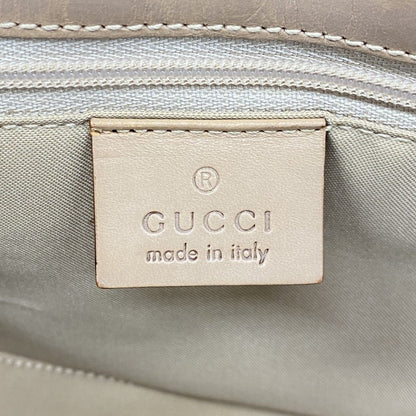 Gucci Handbag Jackie Jumbo GG 002 Canvas Lightbrown Silver — view 5