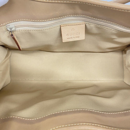 Gucci Handbag Jackie Jumbo GG 002 Canvas Lightbrown Silver — view 4