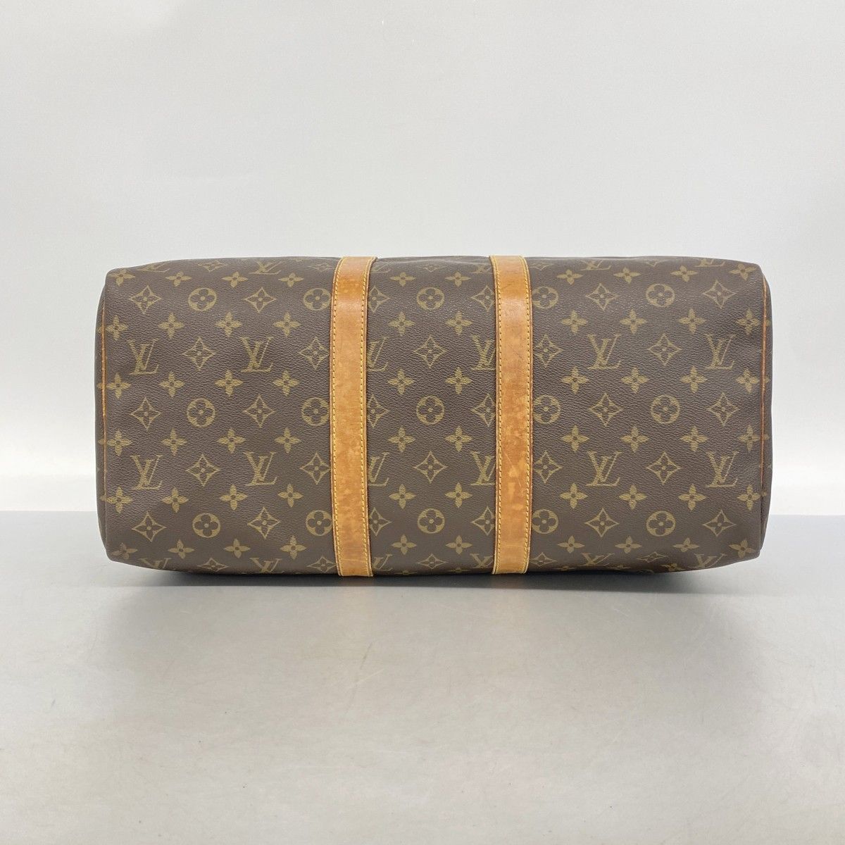 Louis Vuitton Boston Bag Monogram Keepall 45 Brown — view 3