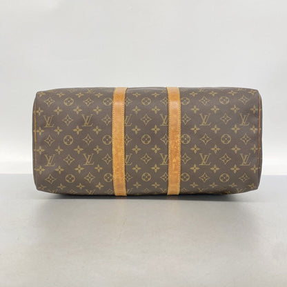Louis Vuitton Boston Bag Monogram Keepall 45 Brown — view 3