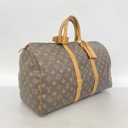 Louis Vuitton Boston Bag Monogram Keepall 45 Brown — view 2