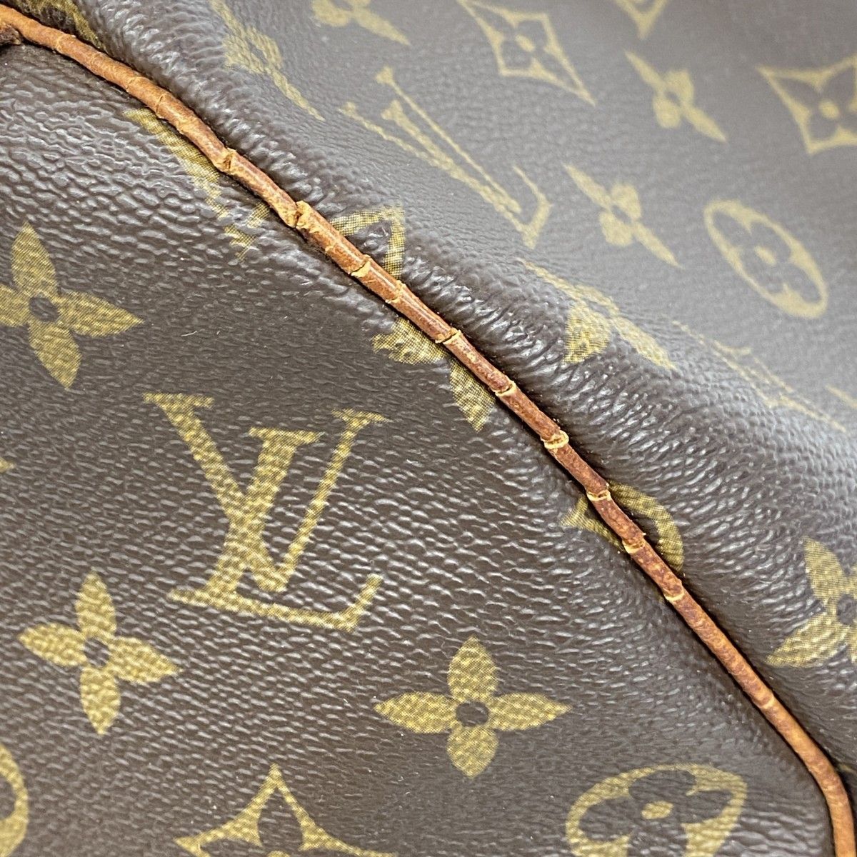 Louis Vuitton Boston Bag Monogram Keepall 45 Brown — view 8