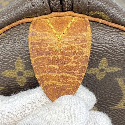 Louis Vuitton Boston Bag Monogram Keepall 45 Brown — view 5