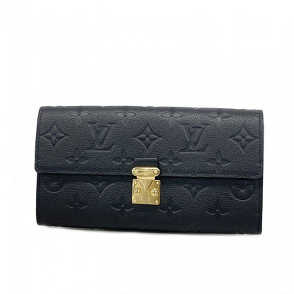 Louis Vuitton Wallet Monogram Empreinte Portefeuille Sarah Metis Noir