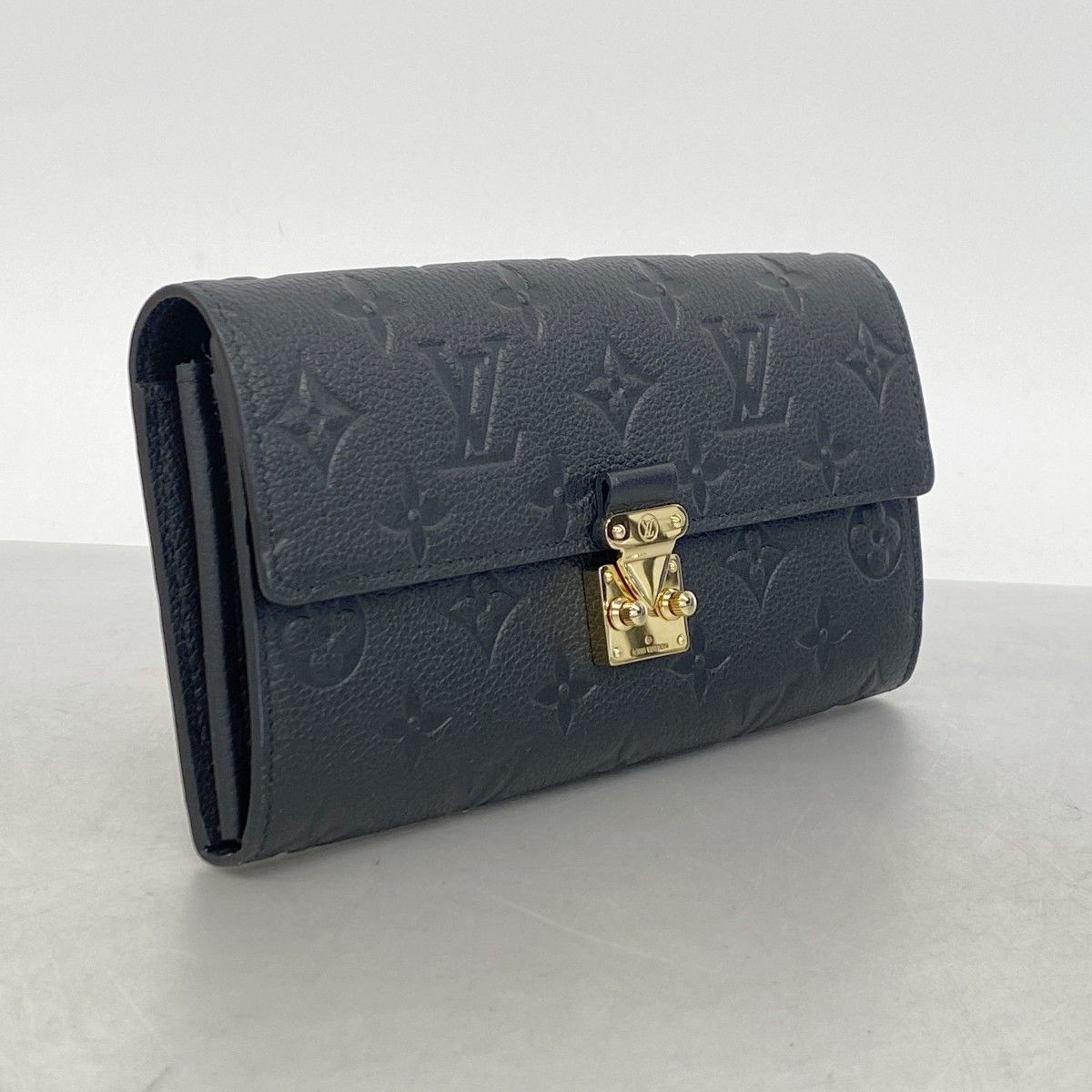 Louis Vuitton Wallet Monogram Empreinte Portefeuille Sarah Metis Noir — view 2