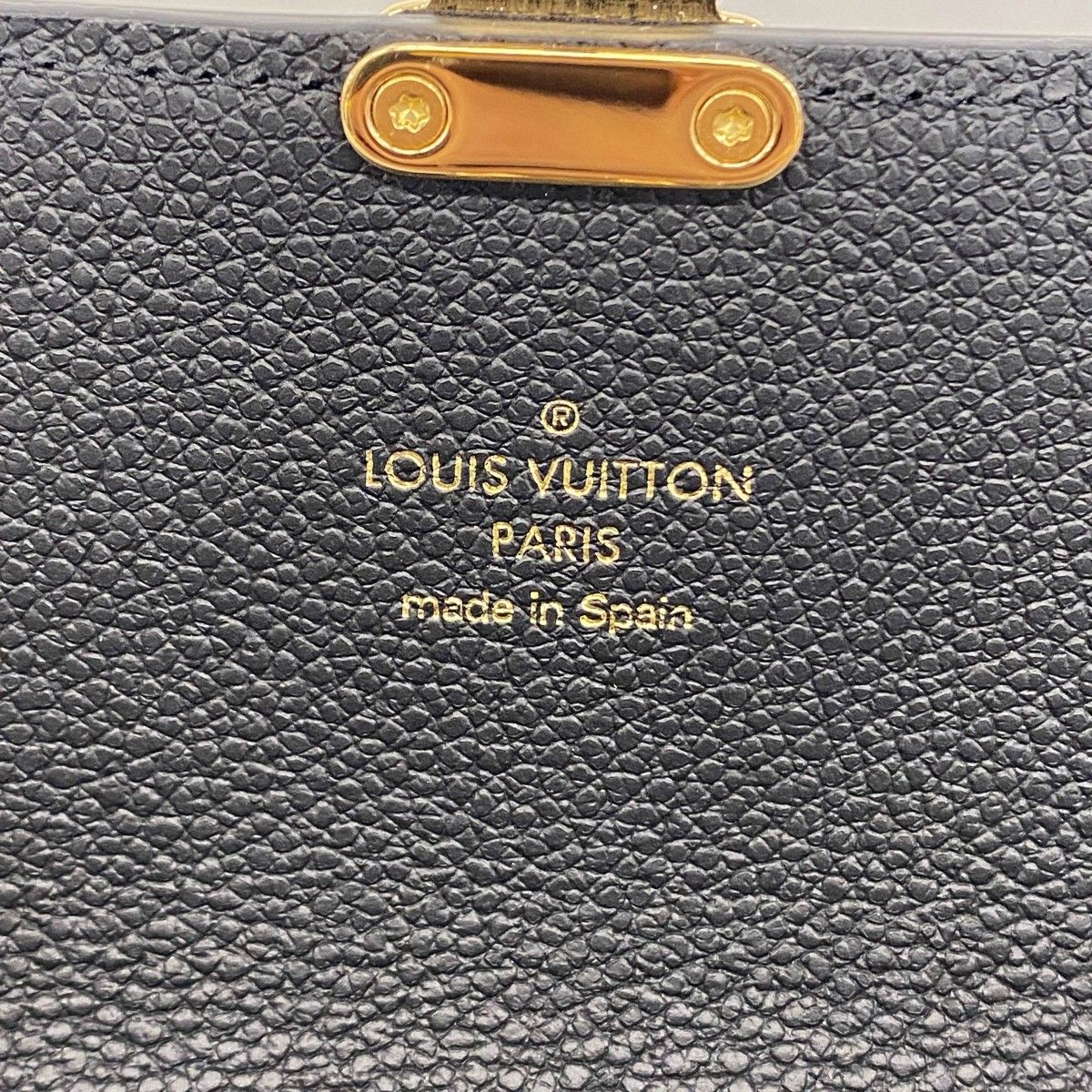Louis Vuitton Wallet Monogram Empreinte Portefeuille Sarah Metis Noir — view 4