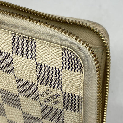 Louis Vuitton Wallet Damier Azur White — view 6