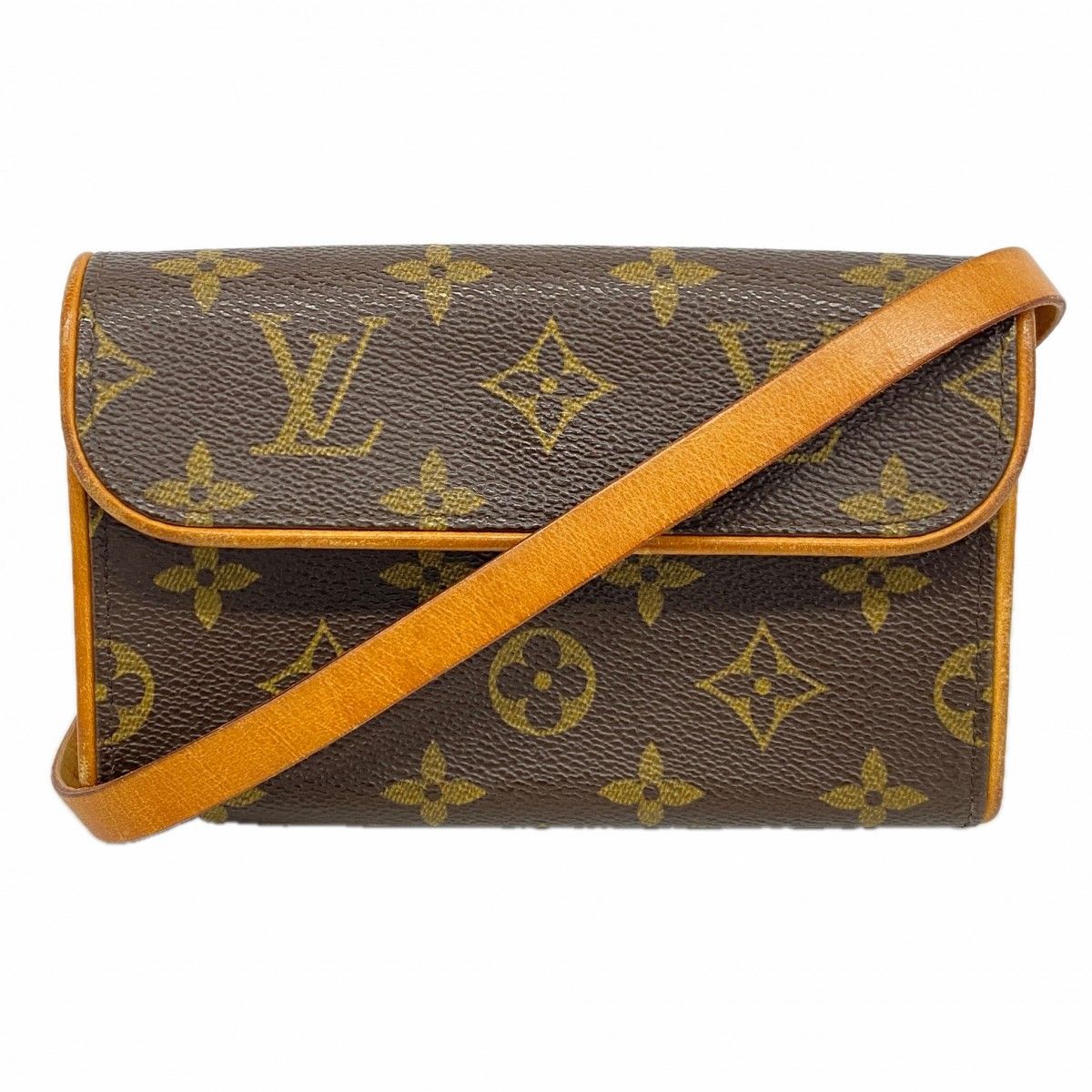 Louis Vuitton Waist Bag Monogram Pochette Brown