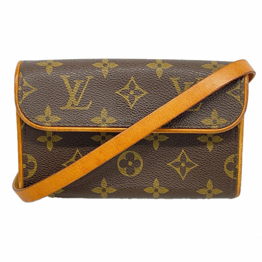 Louis Vuitton Waist Bag Monogram Pochette Brown