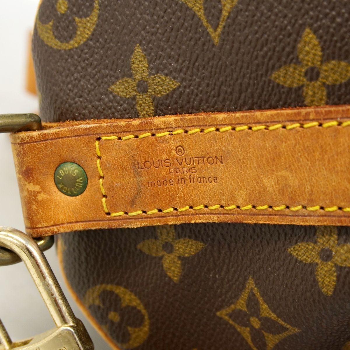 Louis Vuitton Shoulder Bag Monogram Keepall Bandouliere 50 Brown — view 5