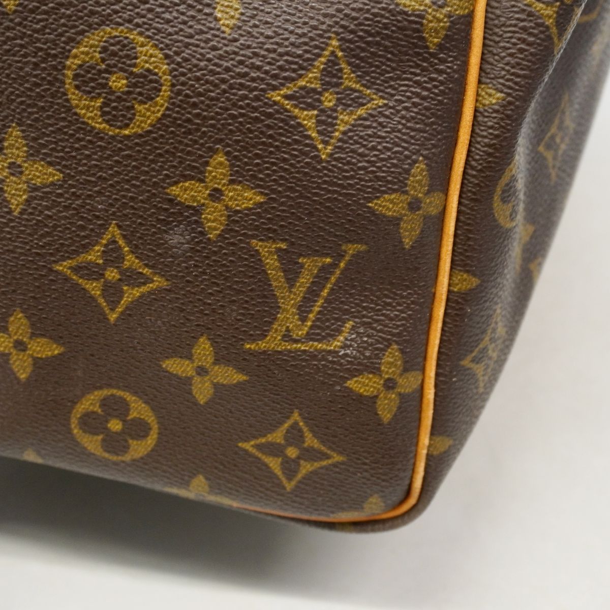 Louis Vuitton Boston Bag Monogram Keepall 50 Brown — view 7