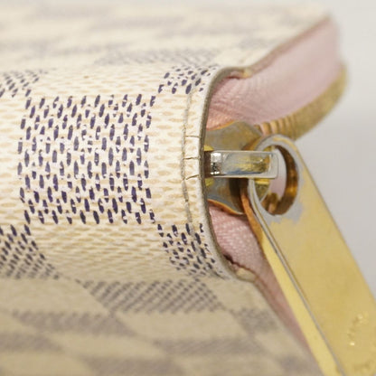Louis Vuitton Wallet Damier Azur Zippy White — view 6