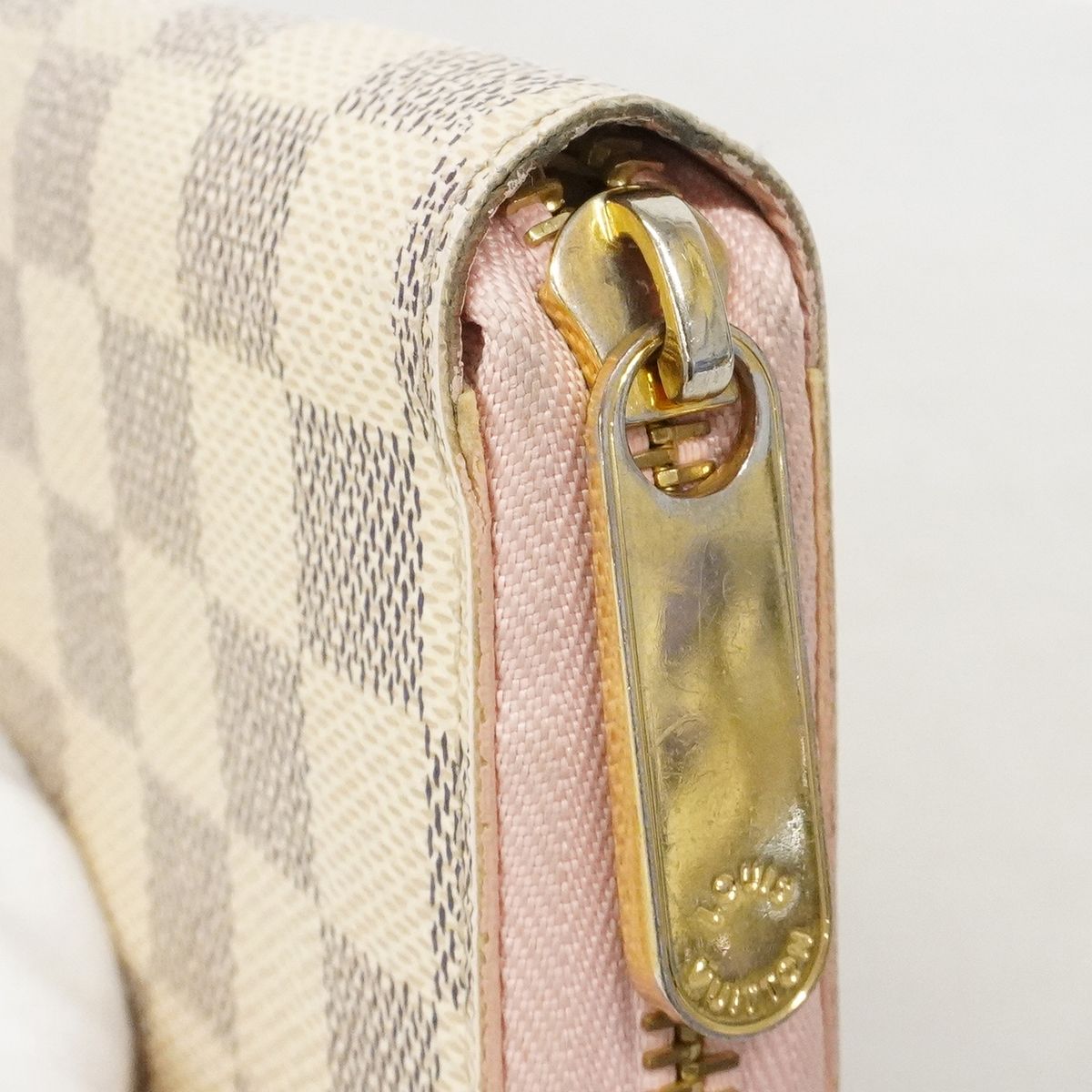Louis Vuitton Wallet Damier Azur Zippy White — view 7