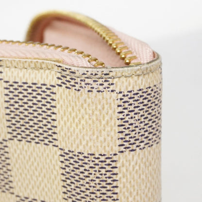 Louis Vuitton Wallet Damier Azur Zippy White — view 8