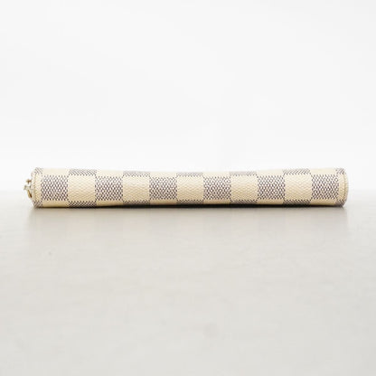 Louis Vuitton Wallet Damier Azur Zippy White — view 3