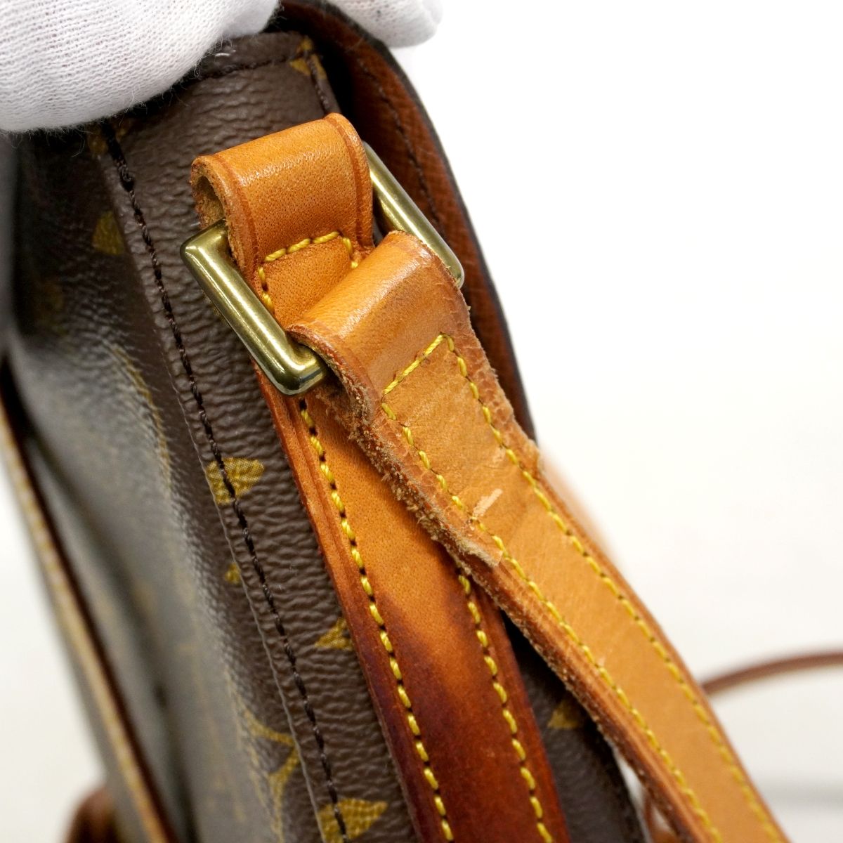 Louis Vuitton Shoulder Bag Monogram Cite PM Brown — view 6