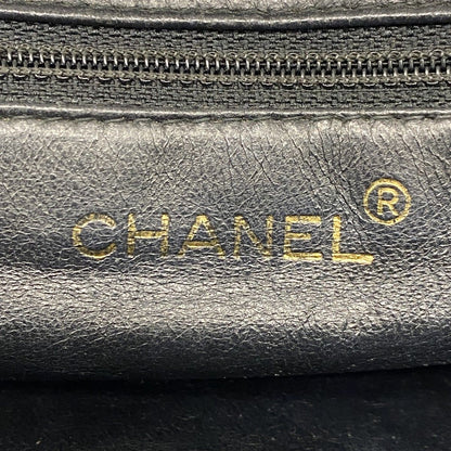 Chanel Handbag Quilted Lambskin Black Gold — view 5