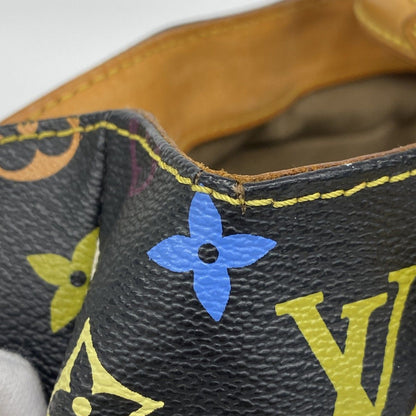Louis Vuitton Handbag Monogram Multicolor Noir — view 6