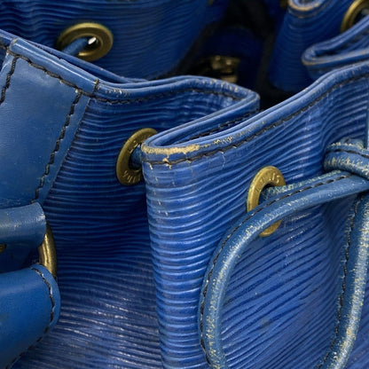 Louis Vuitton Shoulder Bag Epi Petit Noe Toledo Blue — view 6