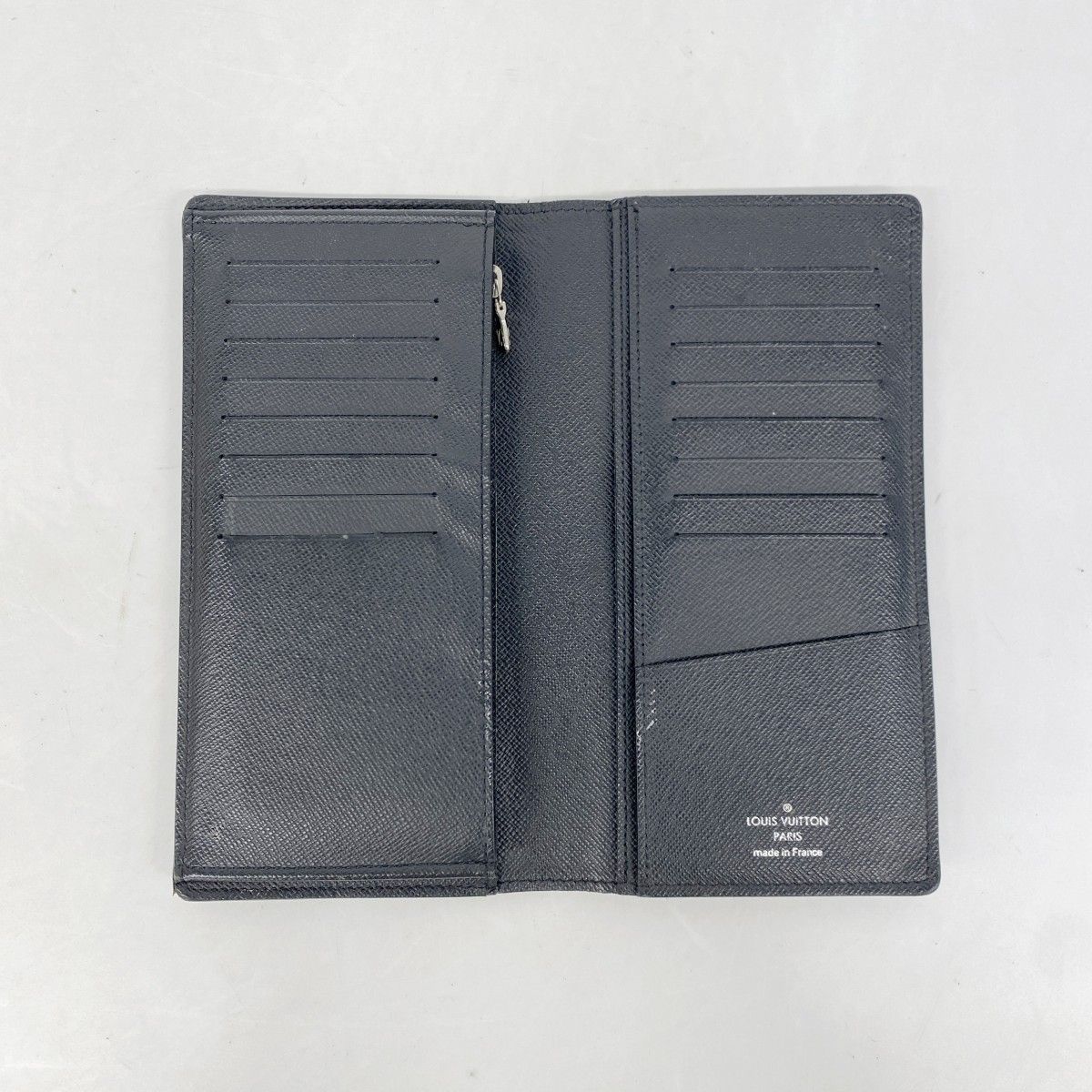 Louis Vuitton Wallet Taiga Portefeuille Brazza Ardoise — view 3