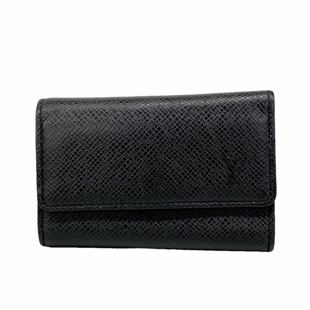 Louis Vuitton Key Case Taiga Multicles 6 Ardoise Key Holder