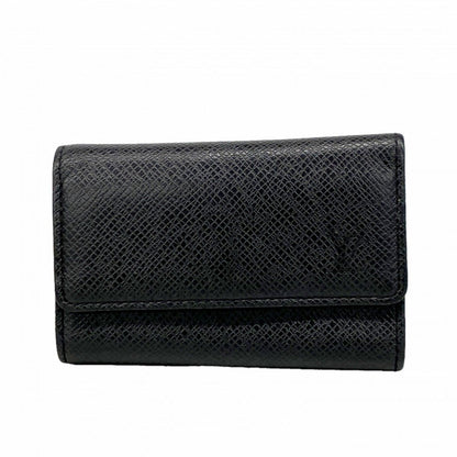 Louis Vuitton Key Case Taiga Multicles 6 Ardoise Key Holder