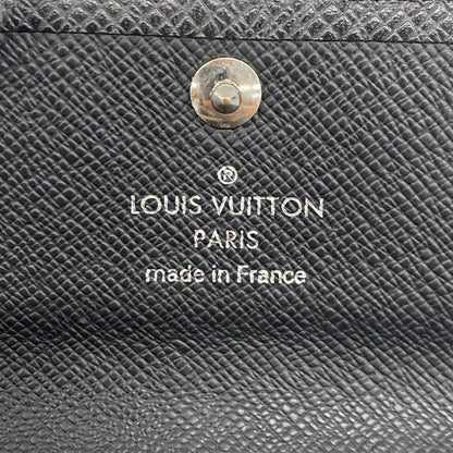 Louis Vuitton Key Case Taiga Multicles 6 Ardoise Key Holder — view 4