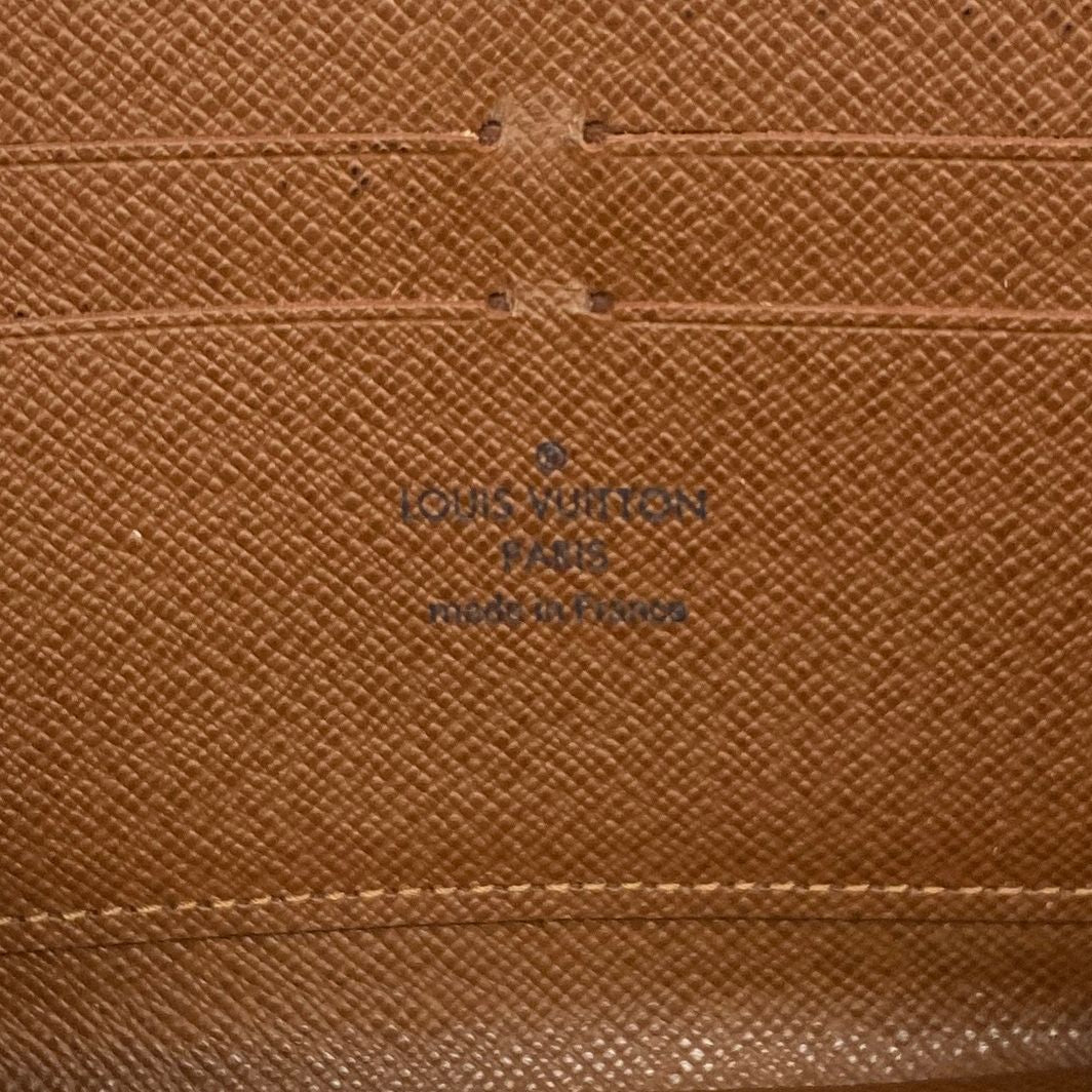 Louis Vuitton Wallet Monogram Zippy Brown — view 4