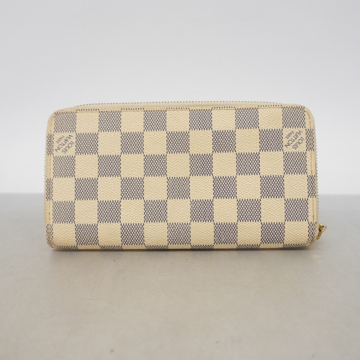 Louis Vuitton Wallet Damier Azur Zippy White — view 8