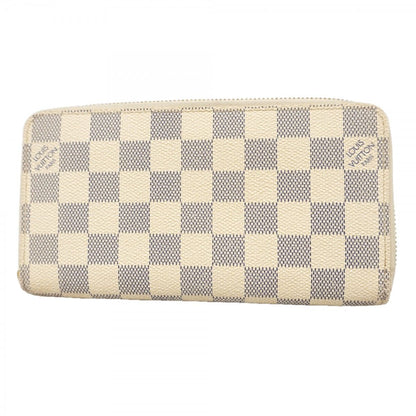Louis Vuitton Wallet Damier Azur Zippy White