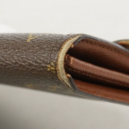 Louis Vuitton Wallet Monogram Pochette Porte-Monnaie Cles Brown — view 7