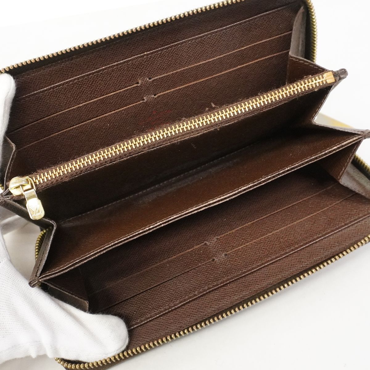 Louis Vuitton Wallet Damier Zippy Ebenuladies — view 4
