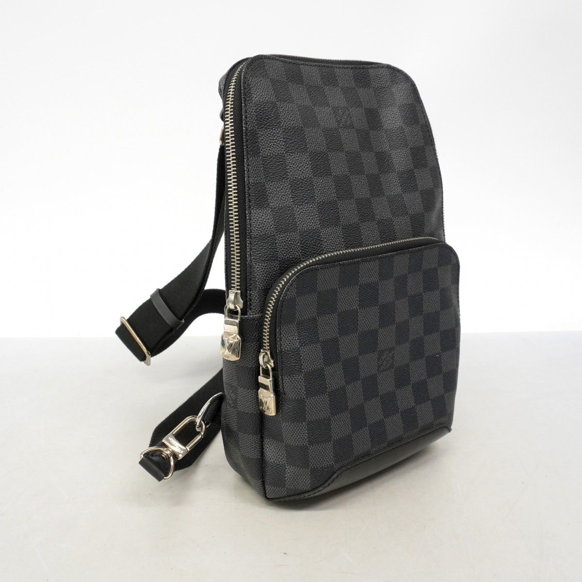 Louis Vuitton Belt Bag Damier Graphite Black — view 2