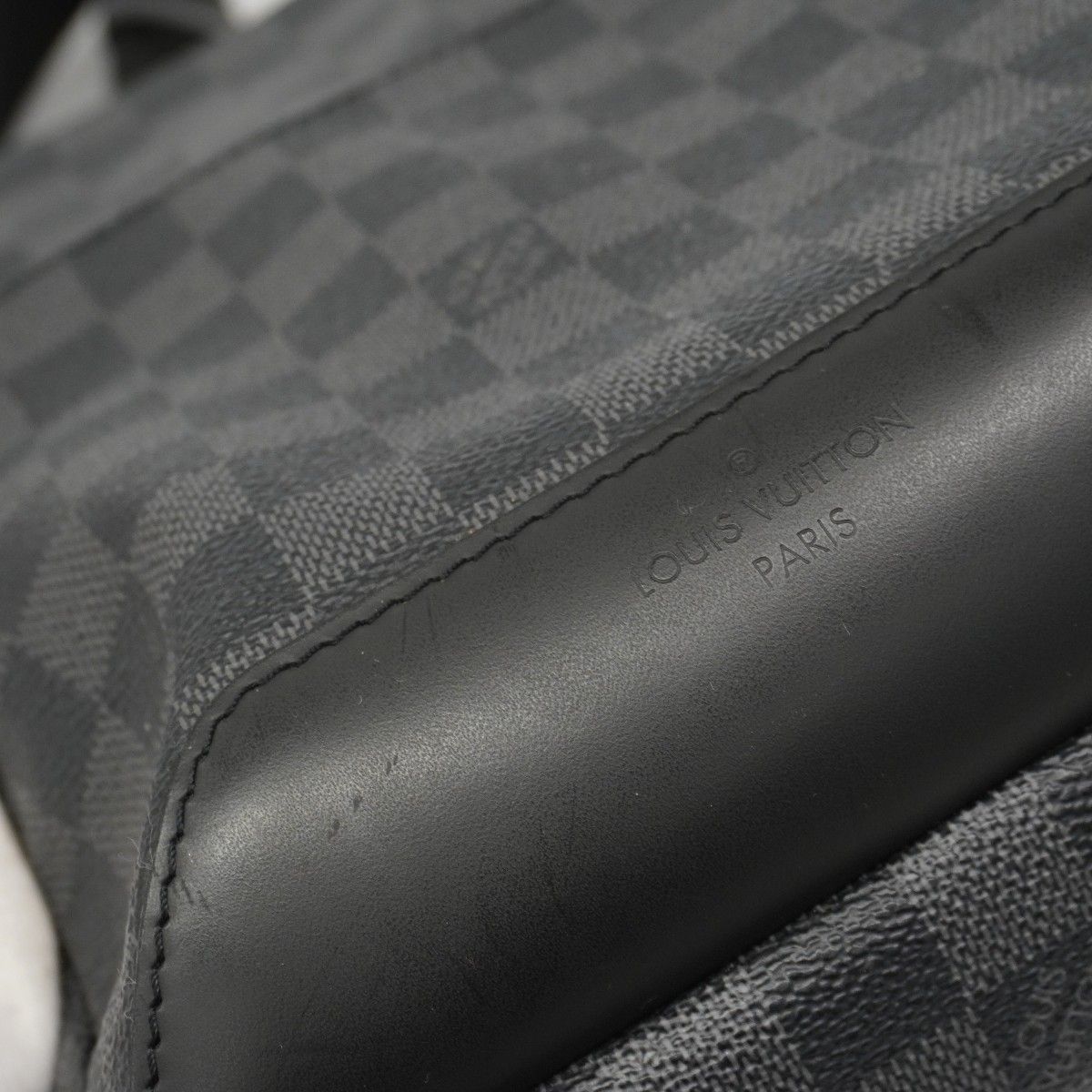 Louis Vuitton Belt Bag Damier Graphite Black — view 7