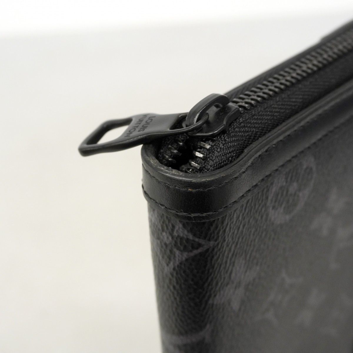 Louis Vuitton Wallet Monogram Eclipse zippy Black — view 6