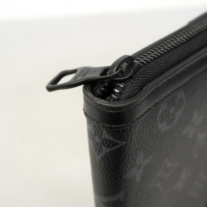 Louis Vuitton Wallet Monogram Eclipse zippy Black — view 6
