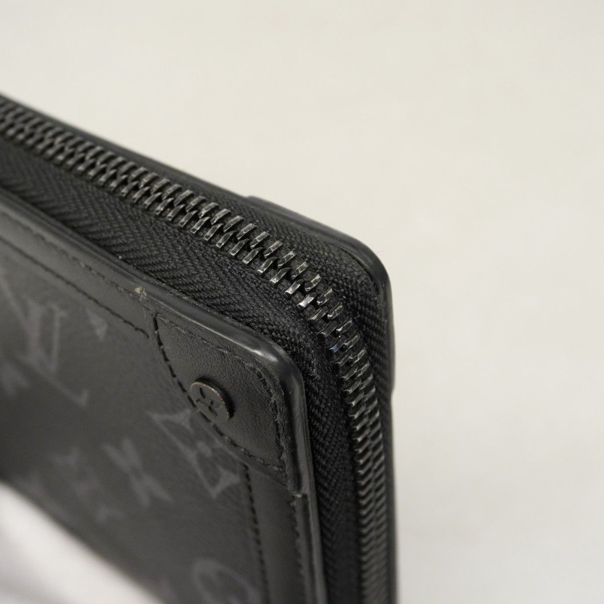 Louis Vuitton Wallet Monogram Eclipse zippy Black — view 7
