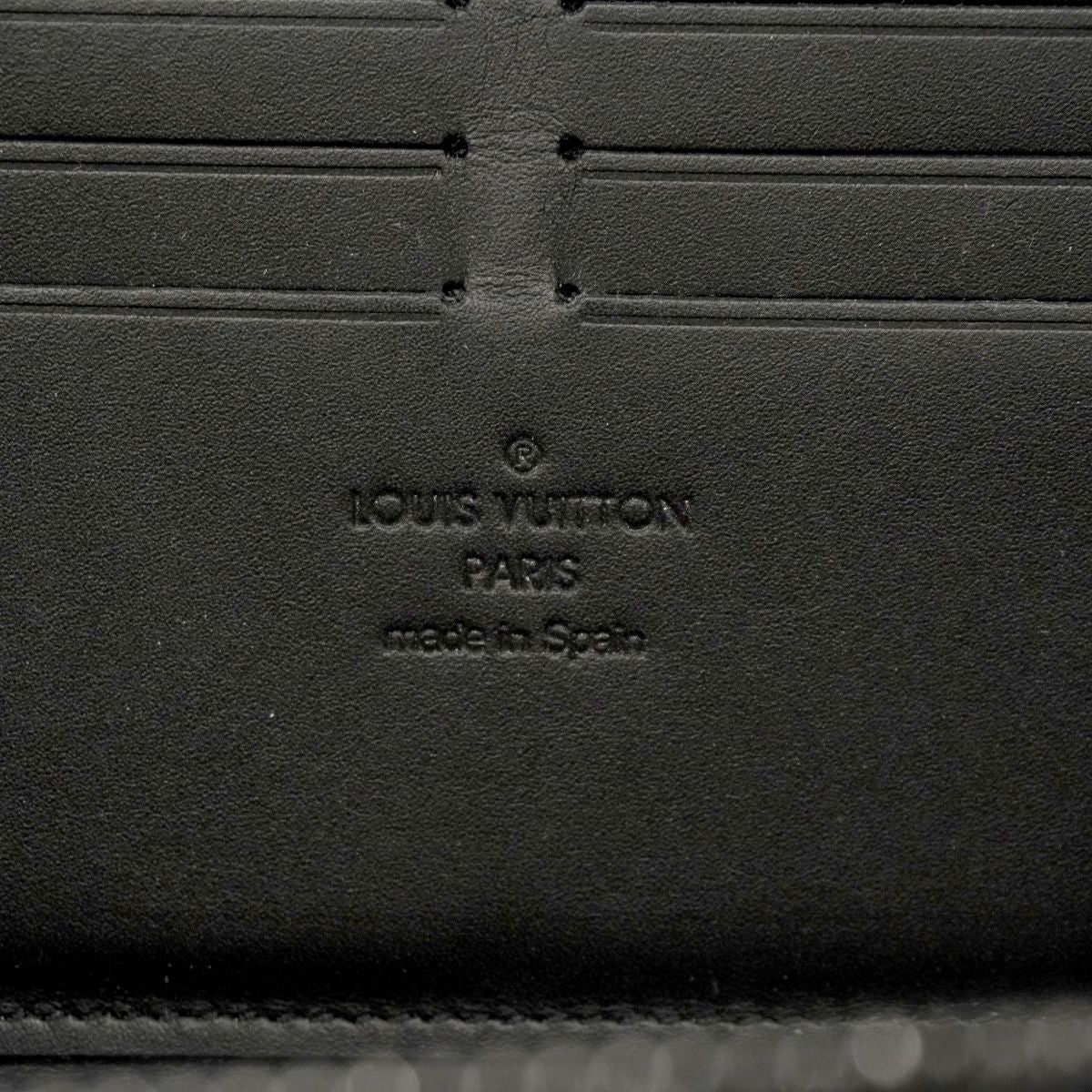 Louis Vuitton Wallet Monogram Eclipse zippy Black — view 5