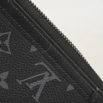 Louis Vuitton Wallet Monogram Eclipse zippy Black — view 8