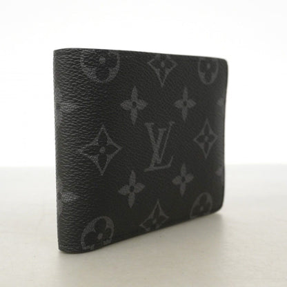 Louis Vuitton Wallet Monogram Eclipse Portefeuille Calf Black — view 2