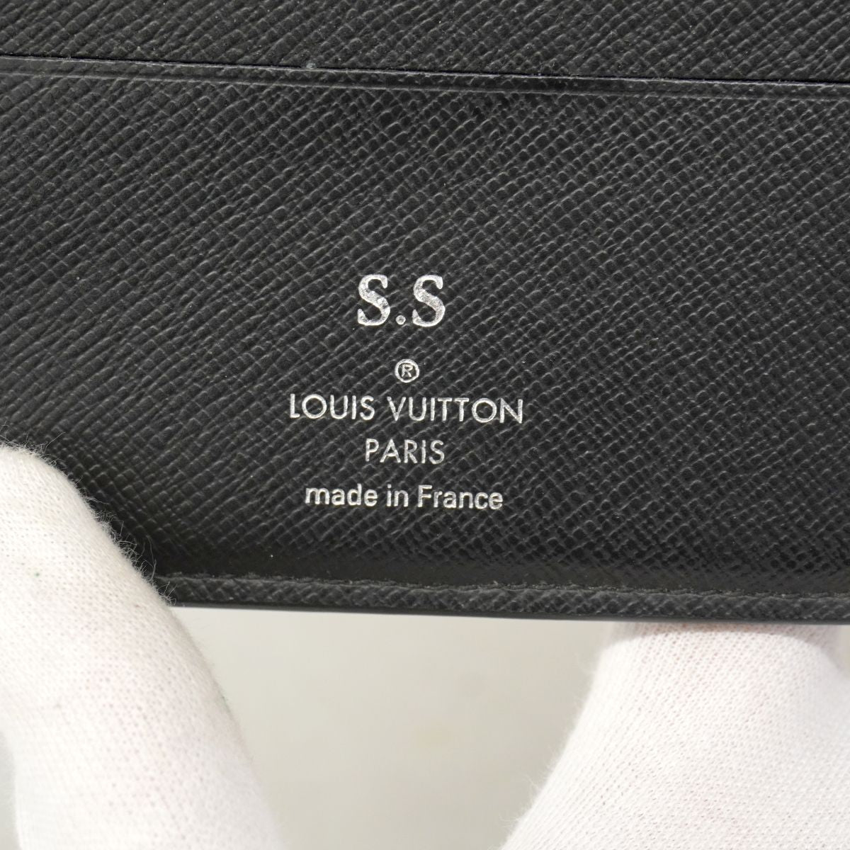 Louis Vuitton Wallet Monogram Eclipse Portefeuille Calf Black — view 5