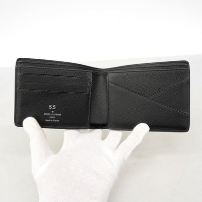 Louis Vuitton Wallet Monogram Eclipse Portefeuille Calf Black — view 4